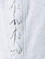 Thumbnail for your product : Faith Connexion lace-up detail sweatshirt