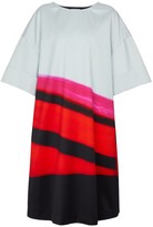 Thumbnail for your product : Dries Van Noten Striped satin midi dress