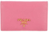 Thumbnail for your product : Prada Saffiano Card Holder