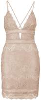 Thumbnail for your product : boohoo Eyelash Lace Trim Detail Bodycon Dress