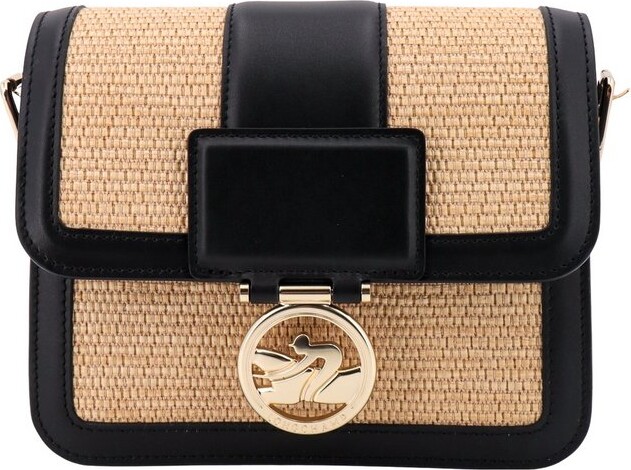 Longchamp Box-Trot Logo Plaque Crossbody Bag