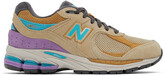 Thumbnail for your product : New Balance Brown 2002R Sneakers