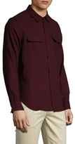 Thumbnail for your product : Slate & Stone Cotton Houndstooth Sportshirt
