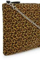 Thumbnail for your product : Leopard Print Clutch Bag