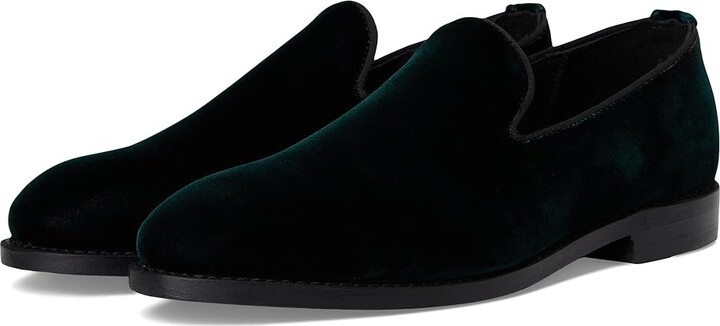 Allen Edmonds Robinson Loafer/Moc Shoes Men's Shoes Green Velvet : 8 D (M) Leather