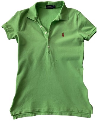 Polo Ralph Lauren Green Cotton Top for Women