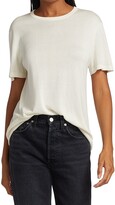 Thumbnail for your product : Co Silk Short Sleeve Sweater Tee
