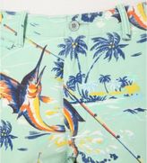 Thumbnail for your product : Polo Ralph Lauren Straight-fit print linen-blend shorts