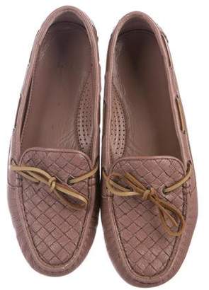 Bottega Veneta Intrecciato Leather Loafers