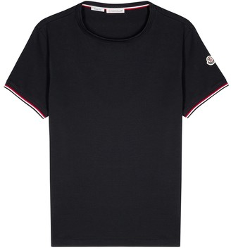Moncler Navy Stretch-cotton T-shirt