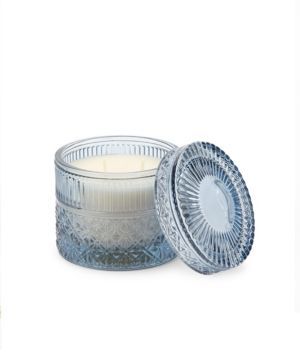 D.L. & Co. Blue Hyacinth Crystal Candle/10 oz.