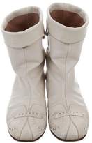 Thumbnail for your product : Mayle Leather Perforated Ankle Boots