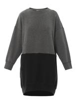 Thumbnail for your product : AR+ Ar Srpls Bi-colour sweatshirt dress