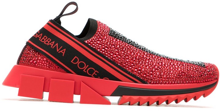 Dolce & Gabbana Women's Red Sneakers & Athletic Shoes | ShopStyle