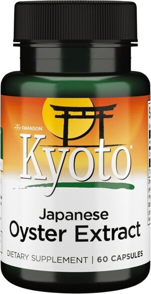 Swanson Health Products SwansonDietarySupplementsJapaneseOysterExtract500mg60Caps
