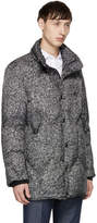Thumbnail for your product : Moncler Gamme Bleu Black and Grey Down Speckled Jacket