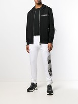 Thumbnail for your product : Philipp Plein Side Skulls And Logo Track Pants