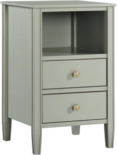 Ivy Bronx 2-drawer storage Nightstand