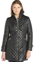 Thumbnail for your product : Via Spiga black diamond-quilted jacket