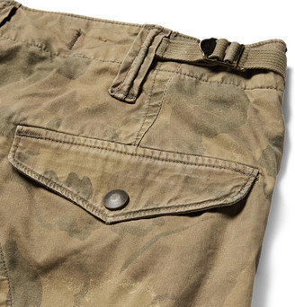 RRL - Miller Camouflage-Print Cotton-Blend Cargo Trousers