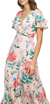 Thumbnail for your product : Kensie Floral Ruffle Midi Dress