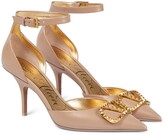 Thumbnail for your product : Valentino Garavani VLogo 85 leather pumps