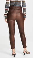 Thumbnail for your product : Veronica Beard Minerva Leather Pants