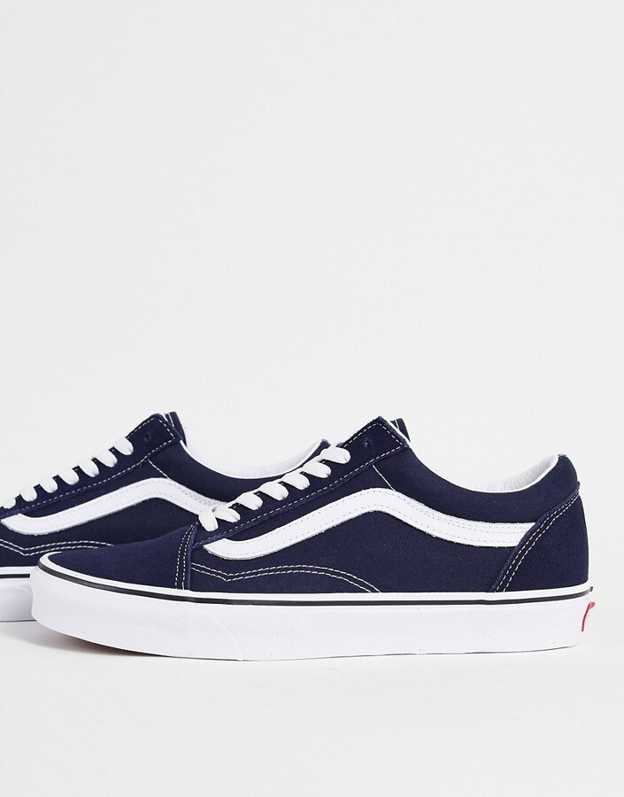 Vans Old Skool Navy | Shop the world's largest collection of fashion |  ShopStyle