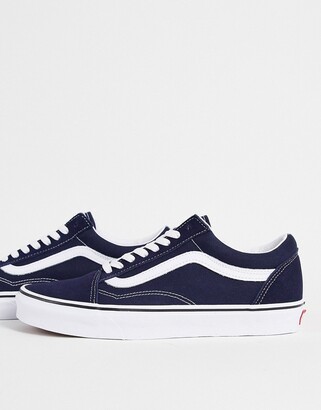 Vans Old Skool Navy | Shop the world's largest collection of fashion 