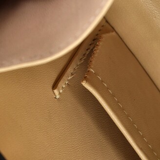 Petite malle leather handbag Louis Vuitton White in Leather - 37776990