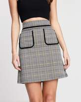 Thumbnail for your product : Dorothy Perkins Pouch Pocket Check Mini Skirt