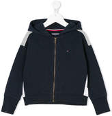 Thumbnail for your product : Tommy Hilfiger Junior zip-up hoodie