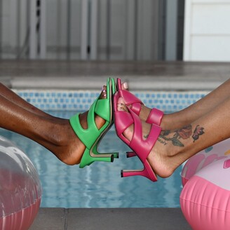 Embassy London Usa Pink / Purple Oriana - Pink - Womens Designer Sandals -  ShopStyle