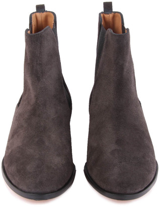 Emma.Go EMMA GO Suede Grimsby Chelsea Boots Charcoal grey