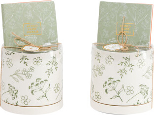 TJMAXX 2Pc Wildflowers Planter And Guided Journal Gift Set