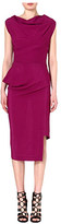 Thumbnail for your product : Anglomania Redman draped crepe dress