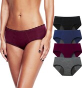 Thumbnail for your product : TUTUESTHER Womens Period Panties for Teens Menstrual Underwear Leakproof Cotton Briefs Postpartum Hipster(XX-Large-UK 18