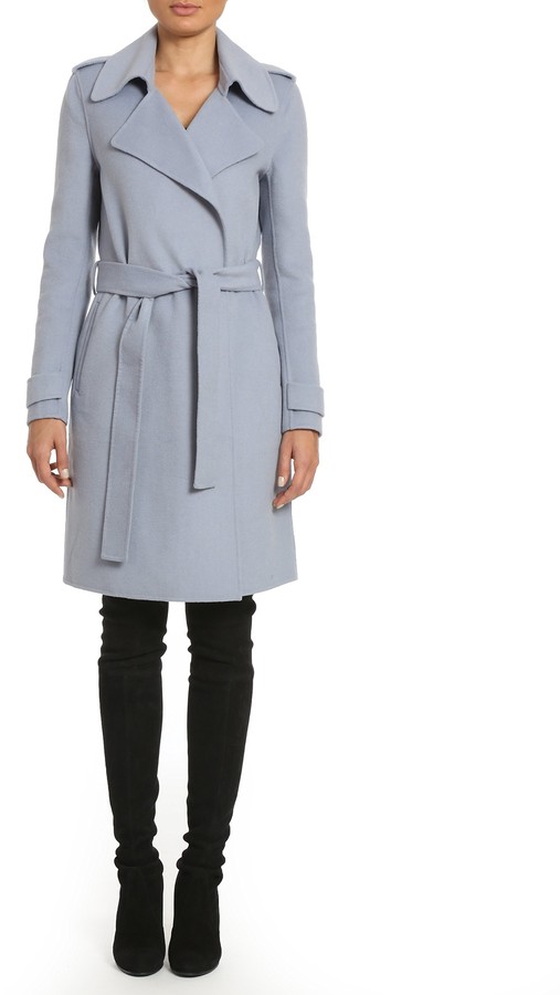 badgley mischka wrap coat