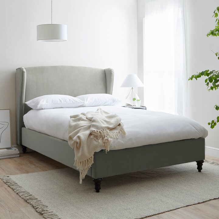 Dunelm Oswald Grey Bed Light Grey ShopStyle