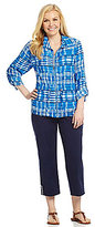 Thumbnail for your product : Ruby Rd. Woman Surf-Tide-Printed Anorak Jacket