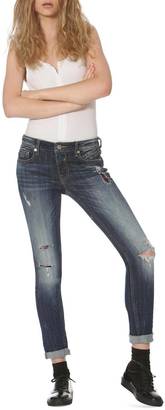 Vigoss Patched Tomboy Jeans