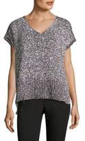 Thumbnail for your product : Lafayette 148 New York Slit Tape Yarn Sweater