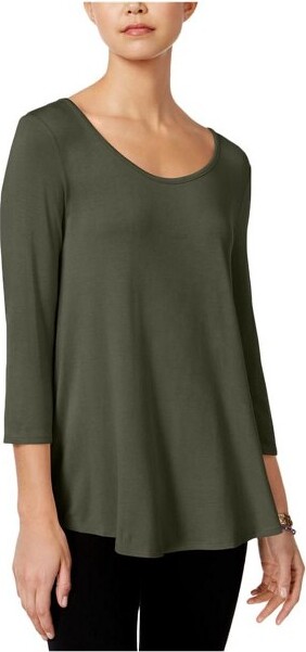 Hippie Rose HippieRoseWomensLace-UpBasicT-Shirt,pioneerolv,Large