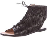 Thumbnail for your product : Viktor & Rolf Leather Matelassé Sandals