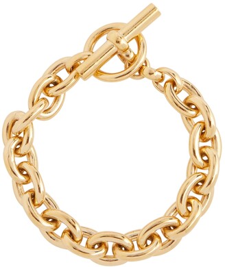 Tilly Sveaas Small 18kt gold-plated chain bracelet