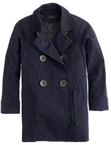 Thumbnail for your product : J.Crew Peacoat trench