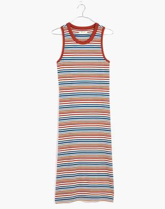 Madewell Striped Tank Midi Dress