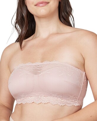 Spanx Adjustable Full Coverage Bra In Beige - Toasted Oatmeal