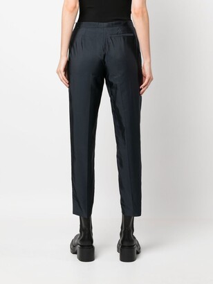 Prada Pre-Owned 2000s Mid-Rise Cropped Trousers