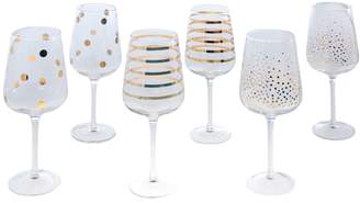 Shiraleah Metro Assorted Wine Glasses (Set of 6)
